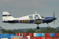 G-AZCZ @ EGSX - 1970 Beagle Aircraft Ltd BEAGLE B121 SERIES 2, c/n: B121-167 at North Weald - by Terry Fletcher