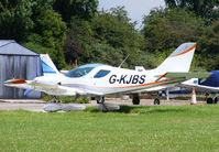 G-KJBS @ EGSX - at the Air Britain flyin - by Chris Hall