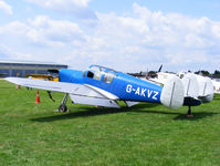 G-AKVZ @ EGSX - at the Air Britain flyin - by Chris Hall
