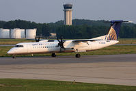 N190WQ @ ORF - United Express (Colgan Air) N190WQ (FLT CJC3326) taxiing to RWY 23 for departure to Newark Liberty Int'l (KEWR).