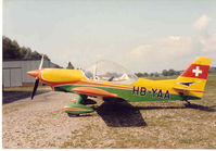 HB-YAA - Pegasus SW-01 
Reisegeschwindigkeit 220 Km/h
Leergewicht 425 Kg
Reichweite 1000 Km
Motor Lycoming 235-C1 115 PS - by Schretzmann