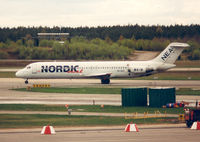 SE-DLC @ ARN - Nordic East Airways ex SAS - by Henk Geerlings
