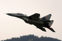 3911 @ LOXZ - Slovakian Air Force MiG-29 - by Chris Jilli