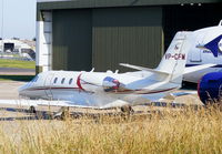 VP-CFM @ EGGW - Cessna 560XL Citation Excel, ex P4-ALM - by Chris Hall