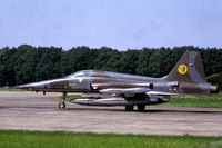 K-3073 @ EHTW - NF-5A fighter-bomber of 316 squadron of the Royal Netherlands Air Force about to take off from Twente air base. - by Henk van Capelle