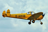 G-ARHB @ EGSX - 1960 Forney F-1A Aircoupe, c/n: 5733 at North Weald - by Terry Fletcher