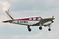 G-AVWO @ EGSX - 1967 Piper PA-28R-180, c/n: 28R-30205 at North Weald - by Terry Fletcher