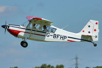 G-BFHP @ EGCB - 1967 Champion Aircraft Corporation BELLANCA 7GCAA, c/n: 114 on 2011 Family Fun Day - by Terry Fletcher