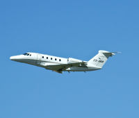 CS-DGR @ EGPH - Air jet Citation VII Departs on runway 24 - by Mike stanners