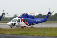 G-CGOU @ EGNJ - Bristow Helicopters - by Joop de Groot