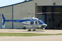 N911FW @ GPM - Fort Worth Police helicopter at Grand Prairie Municipal