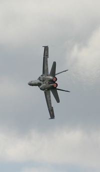 J-5017 @ LOXZ - Solo F-18 at Airpower11 - by Andi F