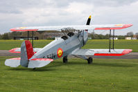 G-BZJV @ EGBR - Casa 1-131E Srs 1000 at Breighton Airfield in April 2011. - by Malcolm Clarke