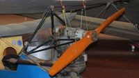 G-AFFI @ EGYK - BAPC.76 Mignet HM.14 Pou-du-ciel (Flying Flea) at Yorkshire Air Museum - by Eric.Fishwick