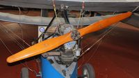 G-AFFI @ EGYK - BAPC.76 Mignet HM.14 Pou-du-ciel (Flying Flea) at Yorkshire Air Museum - by Eric.Fishwick