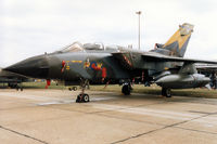 ZG711 @ MHZ - Tornado GR.1A of RAF Marham's 13 Squadron in 80th Anniversary markings on display at the 1995 RAF Mildenhall Air Fete. - by Peter Nicholson