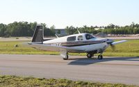N111ZX @ LAL - Mooney M20J