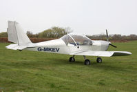 G-MKEV @ EGBR - Aerotechnik EV-97 Eurostar at Breighton Airfield in March 2011. - by Malcolm Clarke