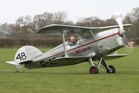 G-ABVE @ EGBR - Arrow Active 2 at Breighton Airfield in March 2011. - by Malcolm Clarke
