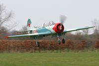 G-TYAK @ EGBR - Bacau Yak-52 at Breighton Airfield in March 2011. - by Malcolm Clarke