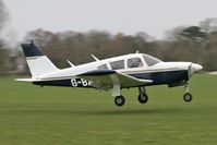 G-BDGM @ EGBR - Piper PA-28-151 Cherokee Warrior at Breighton Airfield in March 2011. - by Malcolm Clarke