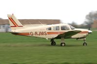 G-RJMS @ EGBR - Piper PA-28R-201 at Breighton Airfield in March 2011. - by Malcolm Clarke