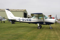 G-BONW @ EGBR - Cessna 152 at Breighton Airfield in March 2011. - by Malcolm Clarke