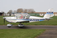 G-CEDX @ EGBR - Cosmik EV-97 TeamEurostar at Breighton Airfield in March 2011. - by Malcolm Clarke