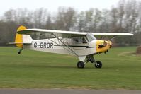 G-BROR @ EGBR - Piper J-3C-65 at Breighton Airfield in March 2011. - by Malcolm Clarke