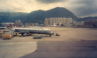 B-2103 - CAAC at HKG - Kai Tak Airport - by Henk Geerlings