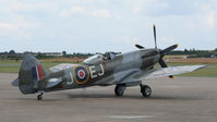 G-SPIT @ EGSU - G-SPIT at another excellent Flying Legends Air Show (July 2011) - by Eric.Fishwick