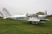 G-OTYE @ EGBR - Aerotechnik EV-97 Eurostar at Breighton Airfield in March 2011. - by Malcolm Clarke