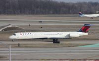N934DL @ DTW - Delta MD-88 - by Florida Metal