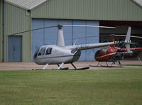 G-NIOG @ EGLD - Robinson R44 Clipper II at Denham. - by moxy
