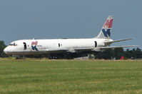 9G-MKA @ EGMH - Douglas DC8-55F(JT), c/n: 45804 WFU at Kent International