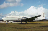N2953F @ TMB - VC-118A Liftmaster 53-3266 as seen at New Tamiami in November 1979. - by Peter Nicholson
