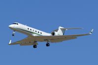 N600JD @ KSAT - Landing 12R - by RWB