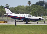 N883CR @ SRQ - TBM 700