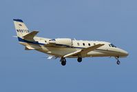 N997CB @ KSAT - Landing 12R - by RWB