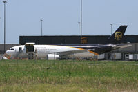 N154UP @ DFW - On the UPS ramp at DFW Airport - by Zane Adams