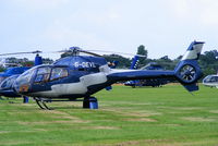 G-DEVL @ EGBT - being used for ferrying race fans to the British F1 Grand Prix at Silverstone - by Chris Hall