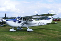 G-DTFF @ EGBT - visitor to Turweston for the British F1 Grand Prix at Silverstone - by Chris Hall
