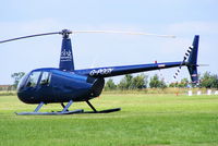 G-PGGY @ EGBT - being used for ferrying race fans to the British F1 Grand Prix at Silverstone - by Chris Hall