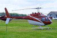 G-ETUS @ EGBT - being used for ferrying race fans to the British F1 Grand Prix at Silverstone - by Chris Hall