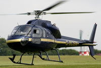 G-BOSN @ EGTB - being used for ferrying race fans to the British F1 Grand Prix at Silverstone - by Chris Hall