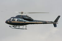 G-OASP @ EGTB - being used for ferrying race fans to the British F1 Grand Prix at Silverstone - by Chris Hall