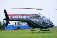 G-LBDC @ EGTB - being used for ferrying race fans to the British F1 Grand Prix at Silverstone - by Chris Hall