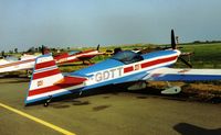 F-GDTT @ LFOH - Seen at the World Aerobatic championships Le Havre 1992 - by Andy Parsons