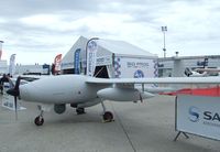 F-WUAV @ LFPB - Sagem / Stemme S15 UAV Patroller V1 at the Aerosalon 2011, Paris
