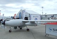 F-WUAV @ LFPB - Sagem / Stemme S15 UAV Patroller V1 at the Aerosalon 2011, Paris - by Ingo Warnecke